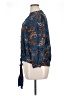 NY Collection Paisley Blue 3/4 Sleeve Blouse Size 1X - photo 5