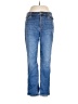 Lands' End Hearts Blue Jeans Size 12 (petite) - photo 1