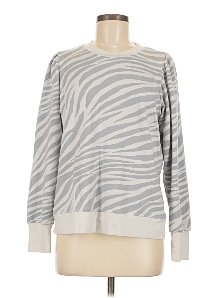 Pre-owned Summersalt Sweatshirt In Silver