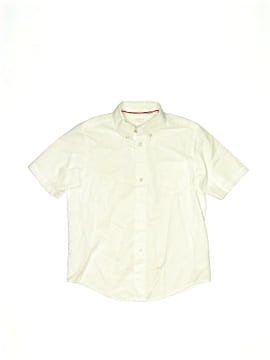 French Toast Short Sleeve Button Down Shirt