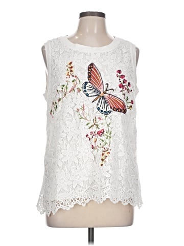 V Cristina Sleeveless Blouse (view 1)