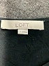 Ann Taylor LOFT 100% Polyester Black Short Sleeve Blouse Size M - photo 7