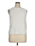 Nine West Silver Sleeveless Top Size XL - photo 1