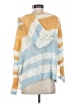 Pol Color Block Yellow Pullover Sweater Size S - photo 2