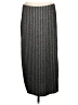 H&M Chevron-herringbone Gray Formal Skirt Size M - photo 1