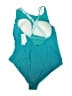 Jantzen Solid Teal One Piece Swimsuit Size 20W - photo 2