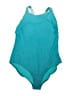 Jantzen Solid Teal One Piece Swimsuit Size 20W - photo 1