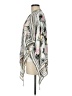 Vince Camuto 100% Rayon Silver Poncho One size - photo 5