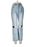 Princess Polly 100% Cotton Blue Jeans Size 6 - photo 1