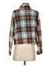 Altar'd State 100% Cotton Plaid Brown Long Sleeve Button-Down Shirt Size XS - photo 2