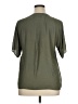 Collective Concepts 100% Polyester Green Short Sleeve Blouse Size XL - photo 2