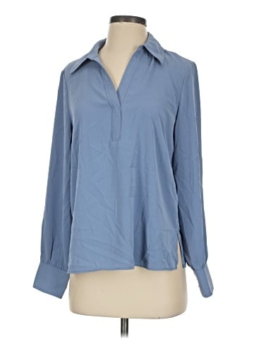 Maison d' Amelie Long Sleeve Blouse (view 1)
