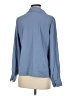 Maison d' Amelie 100% Polyester Blue Long Sleeve Blouse Size S - photo 2