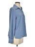 Maison d' Amelie 100% Polyester Blue Long Sleeve Blouse Size S - photo 4