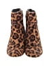 Botkier Animal Print Brown Ankle Boots Size 8 1/2 - photo 2
