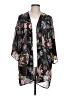 Divided by H&M 100% Polyester Black Kimono Size L - photo 1