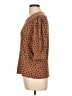 Lucky Brand Brown 3/4 Sleeve Top Size L - photo 5