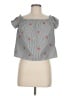 Guess 100% Polyester Gray Sleeveless Blouse Size M - photo 1