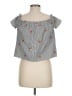 Guess 100% Polyester Gray Sleeveless Blouse Size M - photo 2
