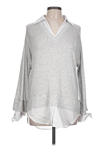 NY Collection Long Sleeve Top (view 1)