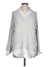 NY Collection Gray Long Sleeve Top Size L - photo 1