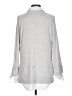 NY Collection Gray Long Sleeve Top Size L - photo 2