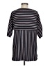 Zac & Rachel Stripes Blue Short Sleeve Top Size M - photo 2