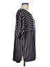Zac & Rachel Stripes Blue Short Sleeve Top Size M - photo 4