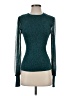 Absolutely Famous Metallic Teal Pullover Sweater Size S - photo 1