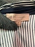 Philosophy Republic Clothing Stripes Silver Long Sleeve Blouse Size L - photo 7