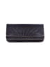 Lauren Merkin 100% Leather Burgundy Black Clutch One size - photo 1