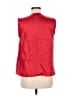 J.Crew 100% Silk Red Sleeveless Silk Top Size 8 - photo 2