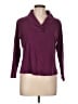 L.L.Bean 100% Cotton Burgundy Pullover Sweater Size L (petite) - photo 1