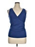 CAbi Blue Sleeveless Blouse Size XL - photo 1