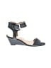 Nine West Black Gray Wedges Size 6 1/2 - photo 1