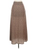Free People 100% Polyester Animal Print Brown Casual Skirt Size 2 - photo 2