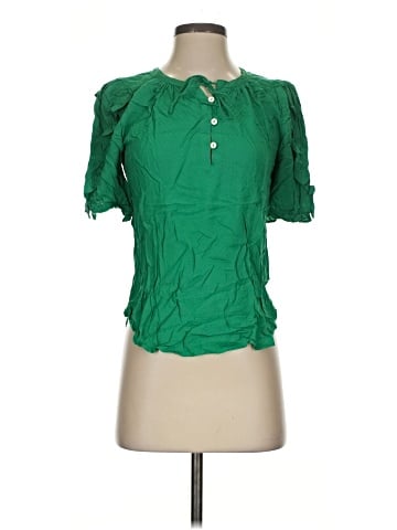 Maeve by Anthropologie Short Sleeve Blouse (view 1)