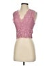 Express 100% Polyester Pink Sleeveless Blouse Size S - photo 1