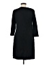 Originality Solid Black Casual Dress Size M - photo 2