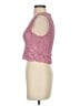 Express 100% Polyester Pink Sleeveless Blouse Size S - photo 5
