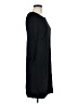 Originality Solid Black Casual Dress Size M - photo 4