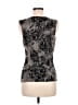 Classiques Entier Gray Sleeveless Silk Top Size M - photo 2