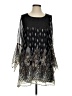 Umgee 100% Polyester Paisley Black Cocktail Dress Size S - photo 1