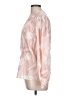 Jh Collectibles 100% Polyester Floral Pink Long Sleeve Blouse Size 10 - photo 5