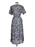 Unbranded Paisley Blue Casual Dress Size L - photo 2