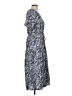 Unbranded Paisley Blue Casual Dress Size L - photo 4