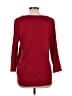 Rafaella 100% Cotton Red Pullover Sweater Size L - photo 2