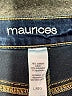 Maurices Solid Blue Jeans Size Lg R - photo 7