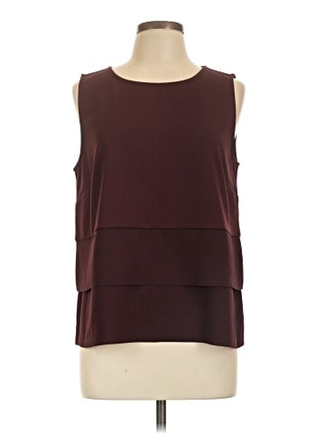 Ann Taylor Factory Sleeveless Blouse (view 1)