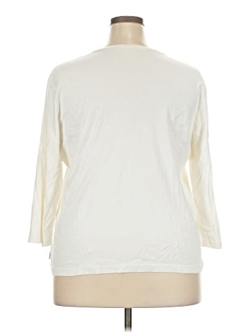 Liz Claiborne 3/4 Sleeve T-Shirt (view 2)